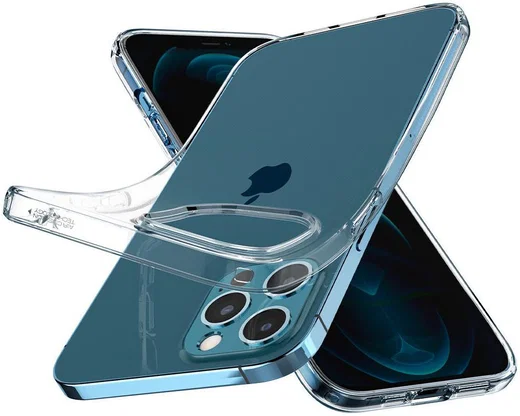 Spigen Liquid Crystal iPhone 12 / 12 Pro Hoesje Transparant afbeelding 12