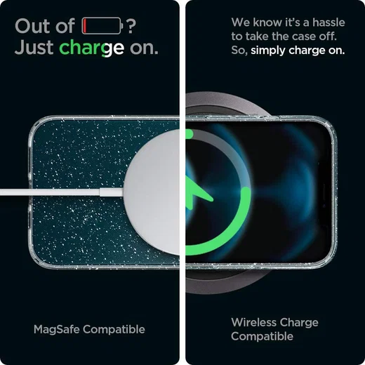 Spigen Liquid Crystal iPhone 12 / 12 Pro Hoesje Glitter Crystal Quartz afbeelding 5