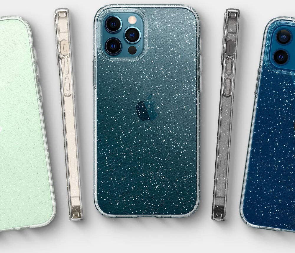 Spigen Liquid Crystal iPhone 12 / 12 Pro Hoesje Glitter Crystal Quartz afbeelding 7