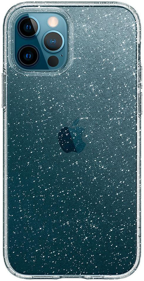 Spigen Liquid Crystal iPhone 12 / 12 Pro Hoesje Glitter Crystal Quartz afbeelding 12