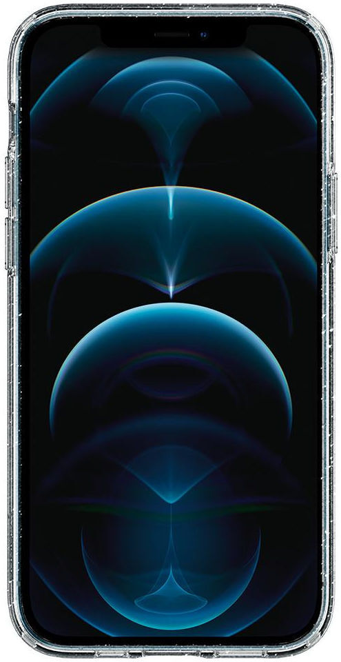 Spigen Liquid Crystal iPhone 12 / 12 Pro Hoesje Glitter Crystal Quartz afbeelding 13
