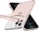 Spigen Liquid Crystal iPhone 12 / 12 Pro Hoesje Glitter Rose Quartz afbeelding 2