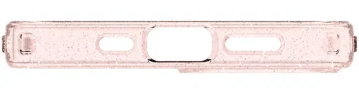 Spigen Liquid Crystal iPhone 12 / 12 Pro Hoesje Glitter Rose Quartz afbeelding 7