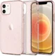Spigen Liquid Crystal iPhone 12 / 12 Pro Hoesje Glitter Rose Quartz afbeelding 8