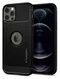 Spigen Rugged Armor Apple iPhone 12 / 12 Pro Hoesje Zwart afbeelding 1