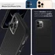 Spigen Liquid Air Apple iPhone 12 / 12 Pro Flexibel Hoesje Mat Zwart afbeelding 5