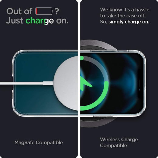 Spigen Ultra Hybrid Apple iPhone 12 / 12 Pro Hoesje Transparant afbeelding 4