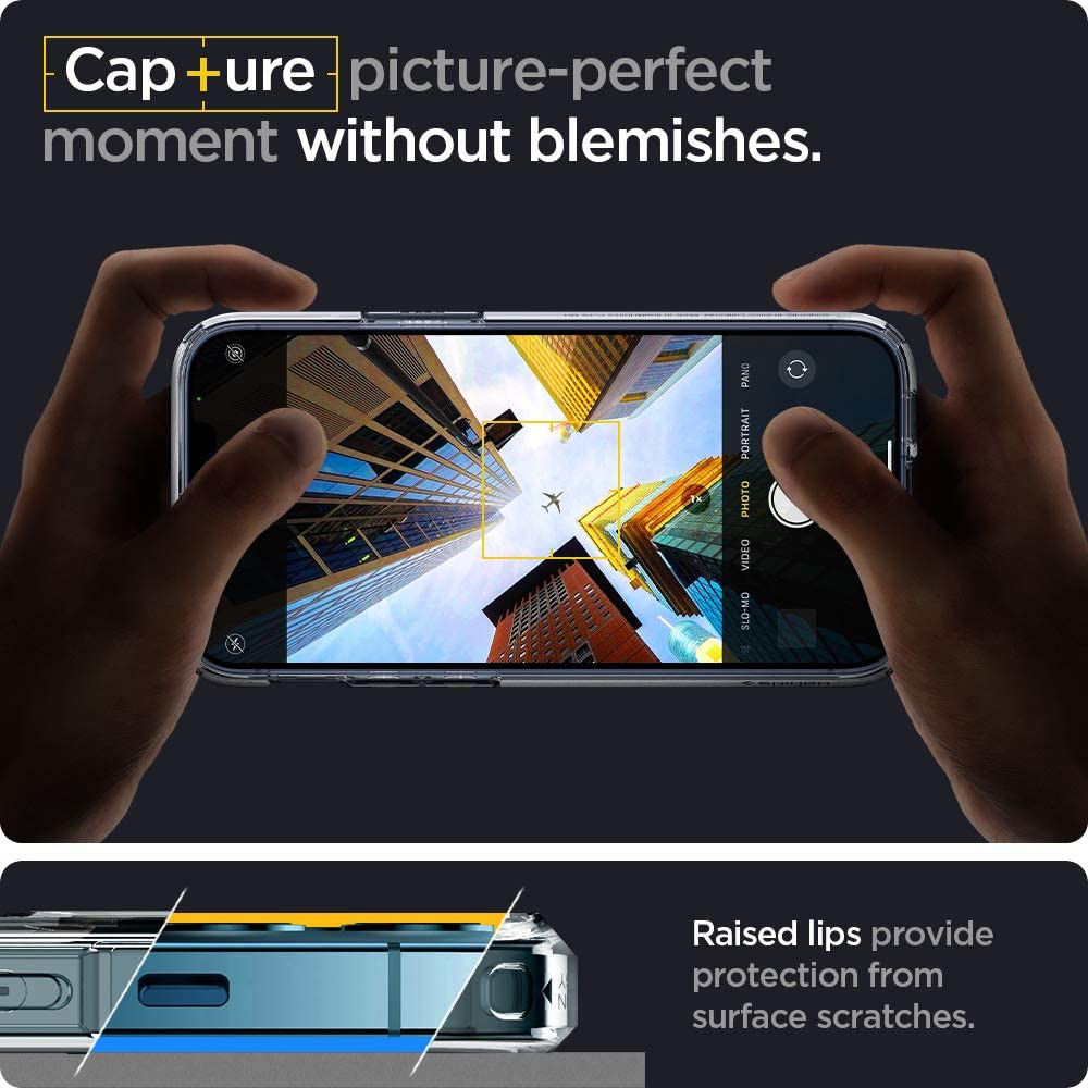 Spigen Ultra Hybrid Apple iPhone 12 / 12 Pro Hoesje Transparant afbeelding 5