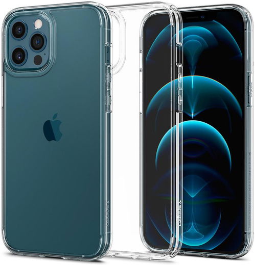 Spigen Ultra Hybrid Apple iPhone 12 / 12 Pro Hoesje Transparant afbeelding 15