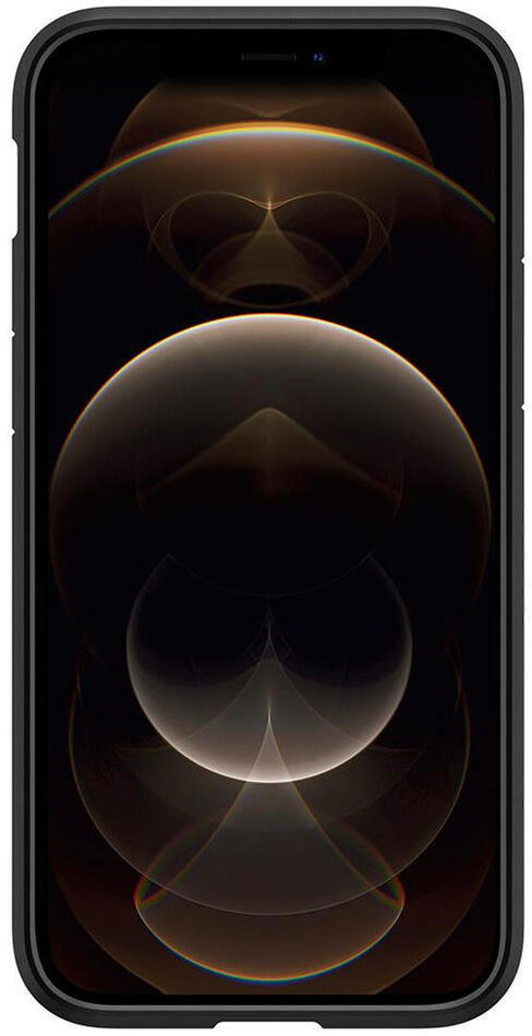 Spigen Ultra Hybrid Apple iPhone 12 / 12 Pro Hoesje Transparant/Zwart afbeelding 6