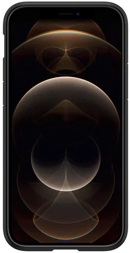 Spigen Ultra Hybrid Apple iPhone 12 / 12 Pro Hoesje Transparant/Zwart afbeelding 6