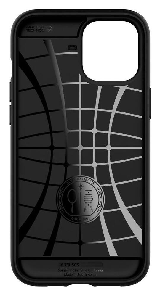 Spigen Slim Armor CS Apple iPhone 12 / 12 Pro Hoesje Zwart afbeelding 17