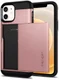 Spigen Slim Armor CS Apple iPhone 12 / 12 Pro Hoesje Roze Goud afbeelding 18