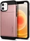 Spigen Slim Armor CS Apple iPhone 12 / 12 Pro Hoesje Roze Goud afbeelding 19