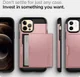 Spigen Slim Armor CS Apple iPhone 12 / 12 Pro Hoesje Roze Goud afbeelding 2