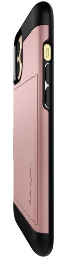 Spigen Slim Armor CS Apple iPhone 12 / 12 Pro Hoesje Roze Goud afbeelding 14