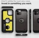 Spigen Tough Armor Apple iPhone 12 / 12 Pro Hoesje Gunmetal afbeelding 6