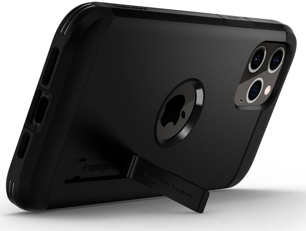 Spigen Tough Armor Apple iPhone 12 / 12 Pro Hoesje Zwart afbeelding 11