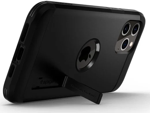 Spigen Tough Armor Apple iPhone 12 / 12 Pro Hoesje Zwart afbeelding 11