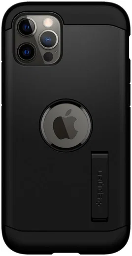 Spigen Tough Armor Apple iPhone 12 / 12 Pro Hoesje Zwart afbeelding 12