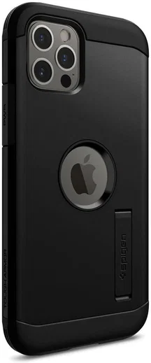 Spigen Tough Armor Apple iPhone 12 / 12 Pro Hoesje Zwart afbeelding 14