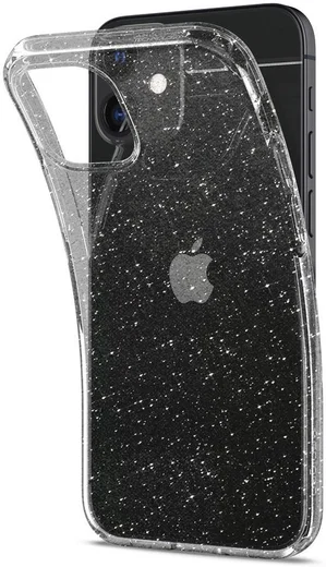 Spigen Liquid Crystal Apple iPhone 12 Mini Hoesje Glitter Quartz afbeelding 2