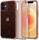 Spigen Liquid Crystal Apple iPhone 12 Mini Hoesje Glitter Roze Quartz afbeelding 8