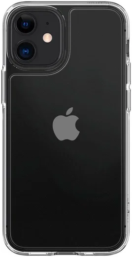Spigen Quartz Hybrid Apple iPhone 12 Mini Hoesje Transparant afbeelding 3