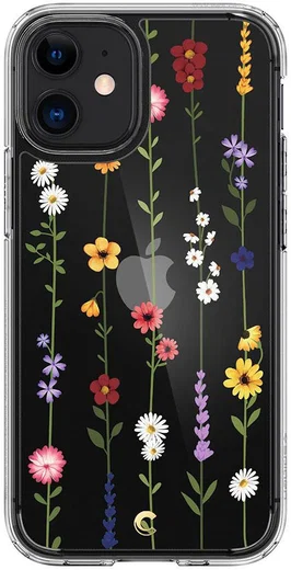 Spigen Ciel by Cyrill Cecile iPhone 12 Mini Hoesje Flower Garden afbeelding 3