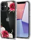 Spigen Cyrill Cecile Apple iPhone 12 Mini Hoesje Red Floral afbeelding 1