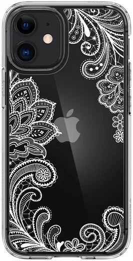 Spigen Cyrill Cecile Apple iPhone 12 Mini Hoesje White Mandala afbeelding 3