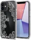 Spigen Cyrill Cecile Apple iPhone 12 Mini Hoesje White Mandala afbeelding 1