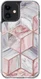 Spigen Cyrill Cecile Apple iPhone 12 Mini Hoesje Pink Marble afbeelding 4