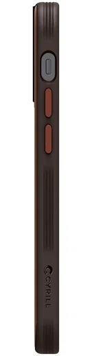 Spigen Cyrill Leather Brick Apple iPhone 12 Mini Hoesje Zwart afbeelding 9
