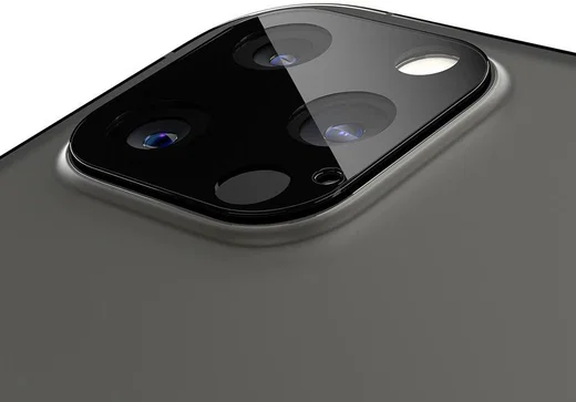 Spigen Optik Apple iPhone 12 Pro Camera Lens Protector (2-Pack) Zwart afbeelding 3