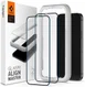 Spigen Tempered Glass Full Cover iPhone 12 Mini Zwart 2-Pack afbeelding 1