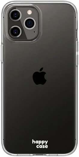 HappyCase iPhone 12 Pro Max Flexibel TPU Hoesje Clear Print afbeelding 1
