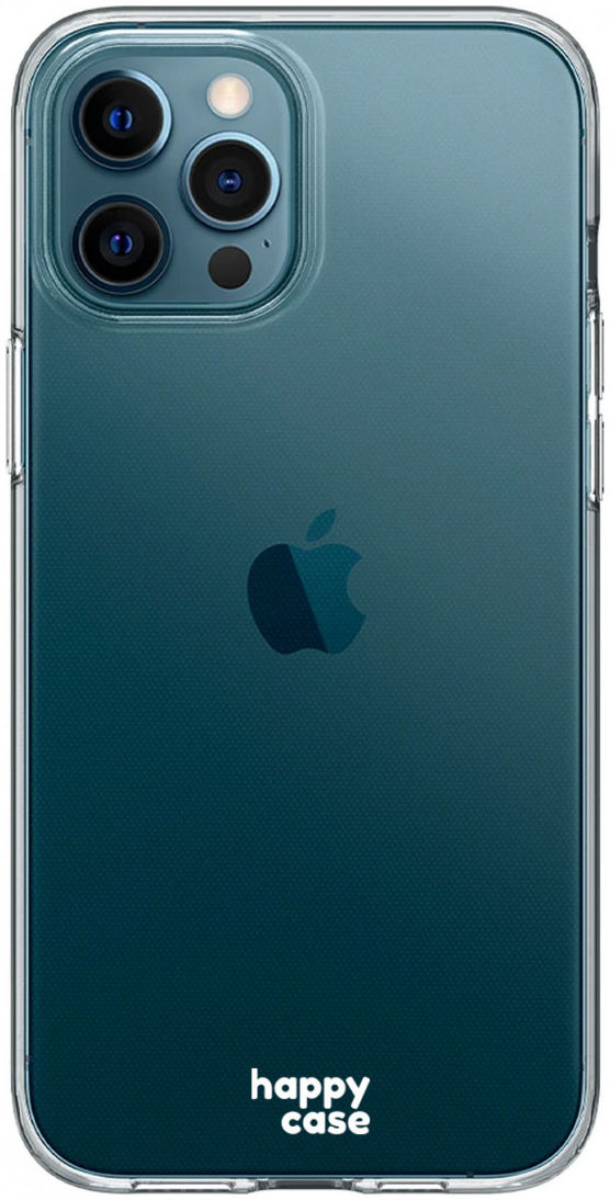 HappyCase iPhone 12 Pro Max Flexibel TPU Hoesje Clear Print afbeelding 7