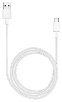 Originele Huawei Super Charge USB-A naar USB-C Kabel 5A 1 Meter Wit