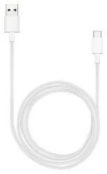 Originele Huawei Super Charge USB-A naar USB-C Kabel 5A 1 Meter Wit afbeelding