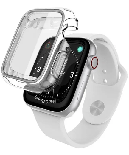 Raptic 360x Apple watch 42mm hoesje full screen protect transparant afbeelding 1