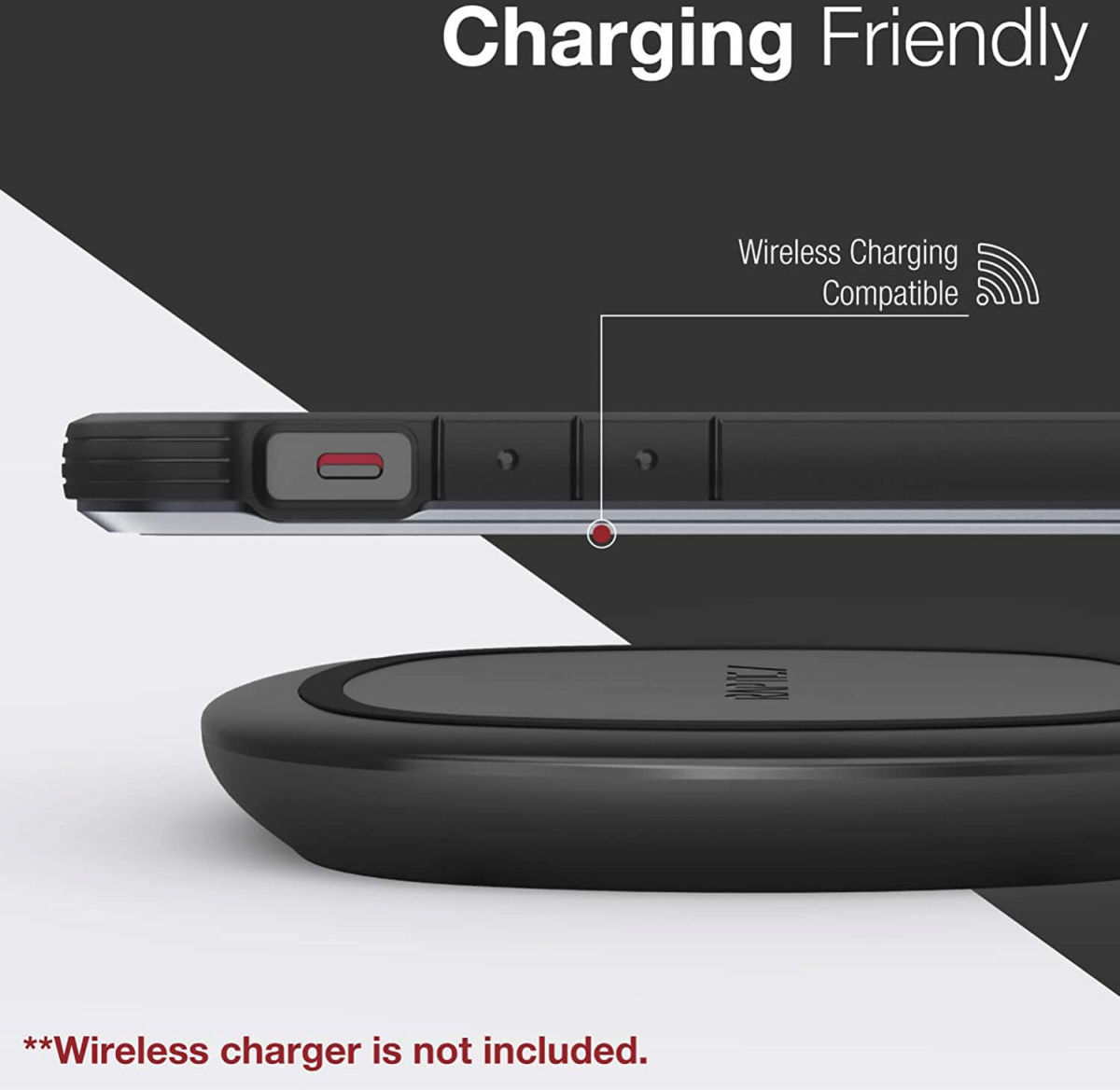 Raptic Shield iPhone 12 / 12 Pro Hoesje Militair Getest 3M Zwart afbeelding 8