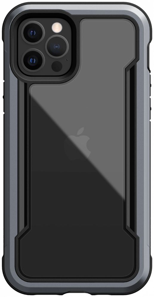 Raptic Shield iPhone 12 / 12 Pro Hoesje Militair Getest 3M Zwart afbeelding 1