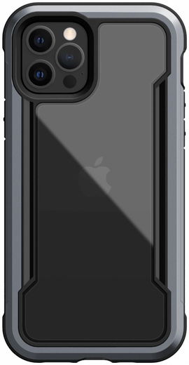 Raptic Shield iPhone 12 / 12 Pro Hoesje Militair Getest 3M Zwart afbeelding 1