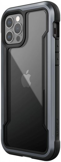 Raptic Shield iPhone 12 / 12 Pro Hoesje Militair Getest 3M Zwart afbeelding 9
