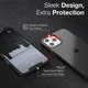 Raptic Clear Apple iPhone 12 Pro Max Hoesje Transparant/Zwart afbeelding 12