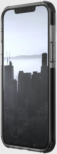 Raptic Clear Apple iPhone 12 Pro Max Hoesje Transparant/Zwart afbeelding 6