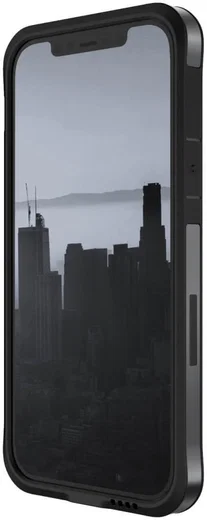 Raptic Edge Apple iPhone 12 Pro Max Hoesje Transparant Zwart afbeelding 5