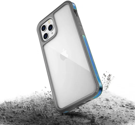 Raptic Edge Apple iPhone 12 Pro Max Hoesje Transparant Iridescent afbeelding 3