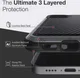 Raptic Lux Apple iPhone 12 Pro Max Hoesje Back Cover Carbon Zwart afbeelding 8